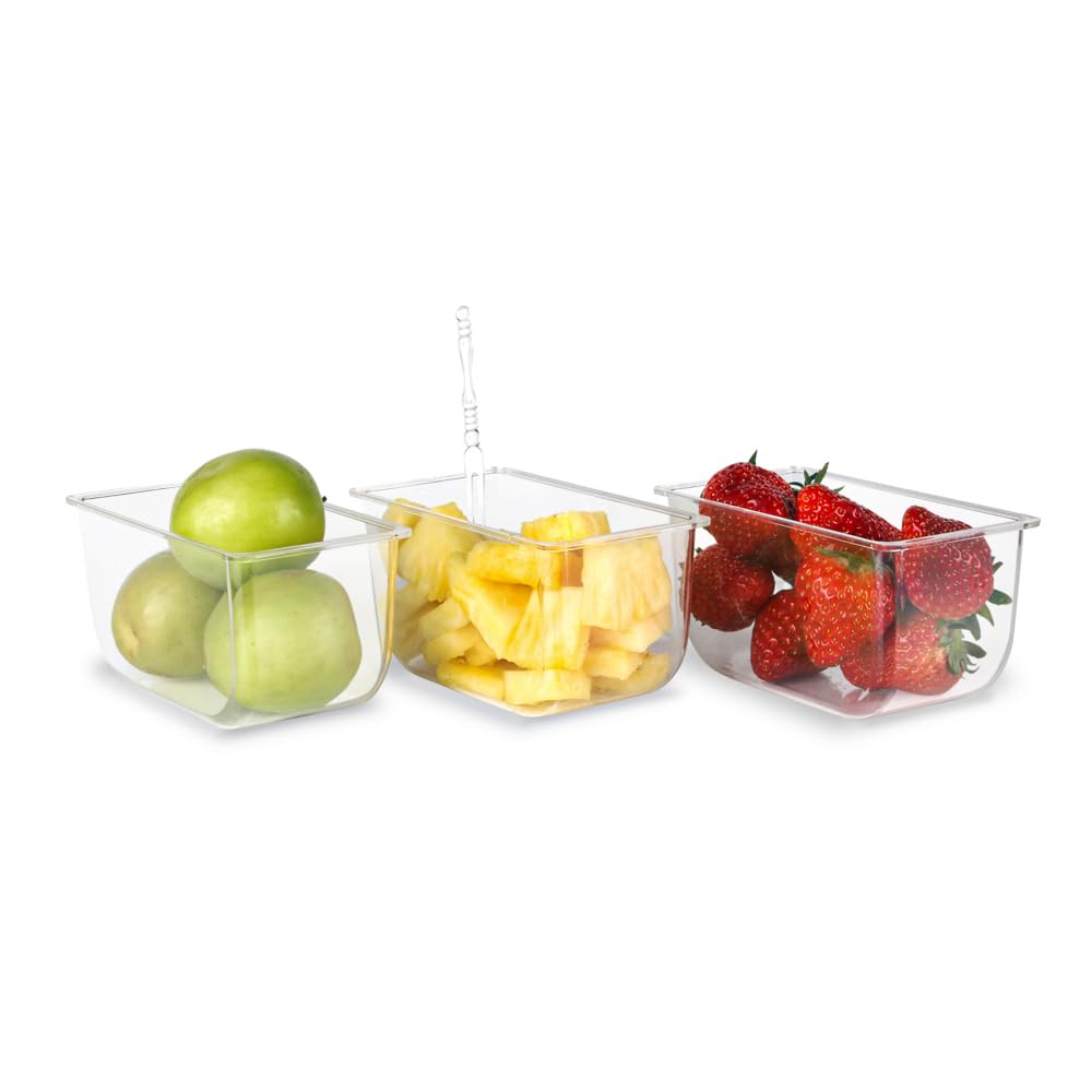IVYHOME juego de utensilios de plástico: 3 pinzas y 5 cucharas para servir.