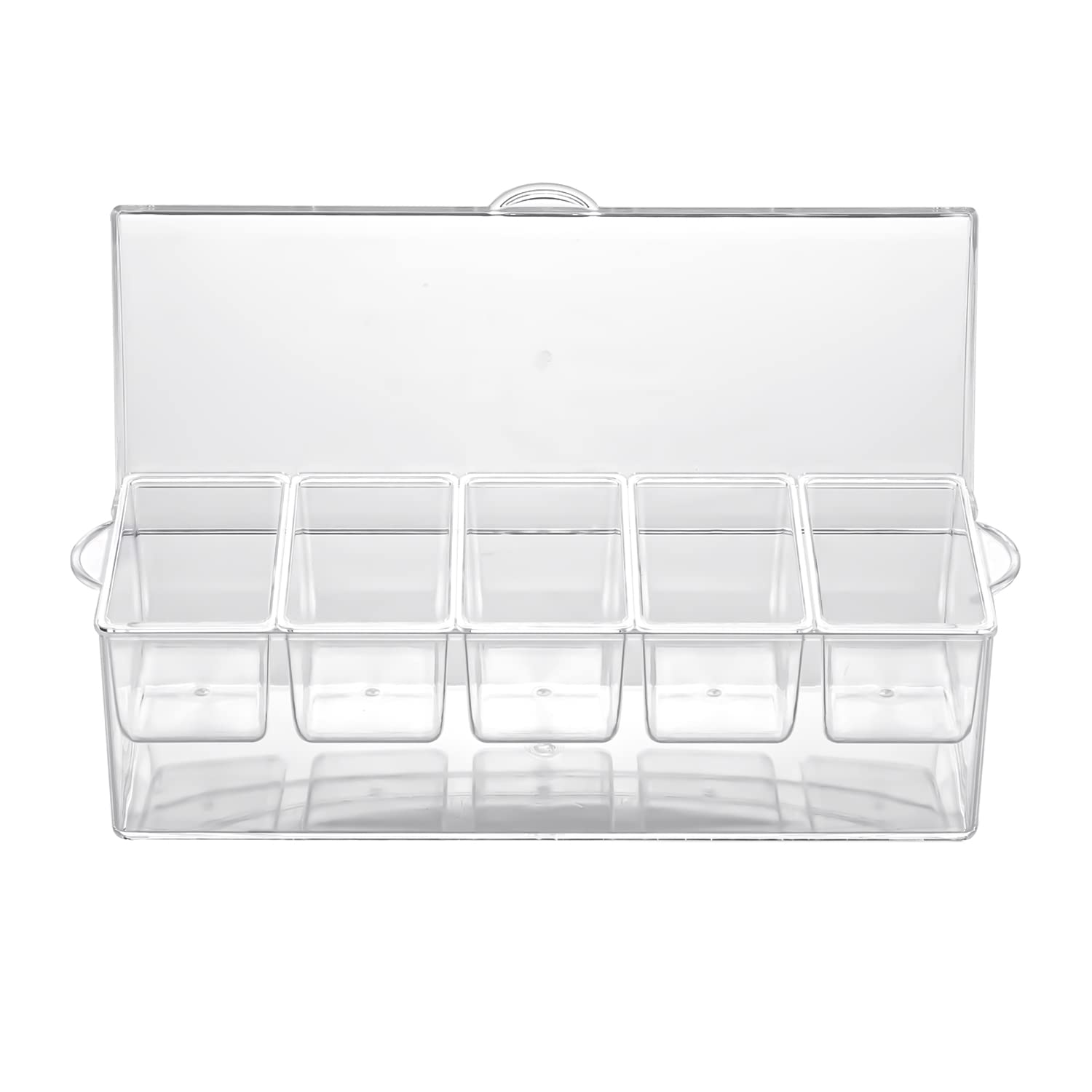IVYHOME tapa plegable de plástico duradero para higiene en la mesa.