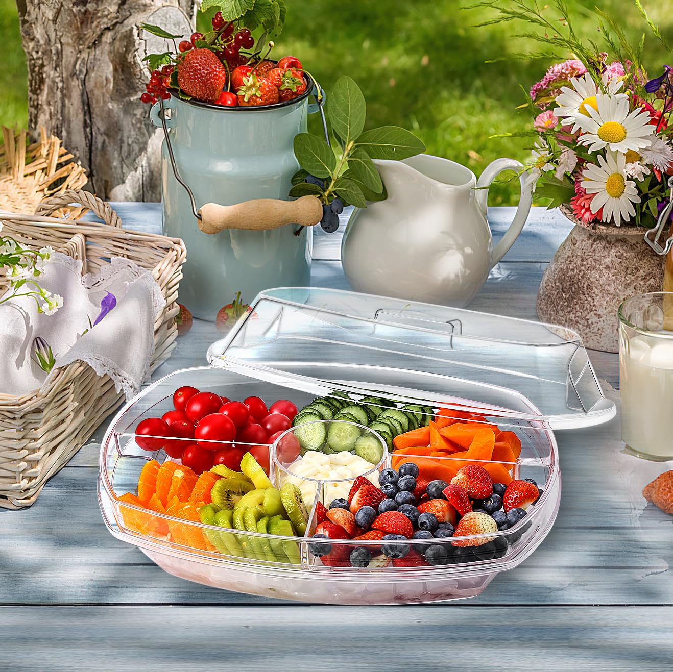 IVYHOME uso interior y exterior perfecto para fiestas y encuentros al aire libre.