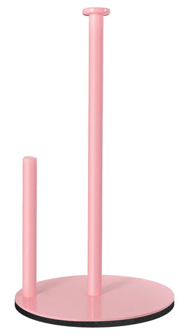 iwapuy portarrollos rosa con base pesada para encimera estable