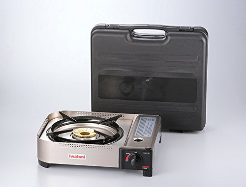Iwatani 35FW, panel de calor eficiente, aprovecha todo el cartucho para más rendimiento.
