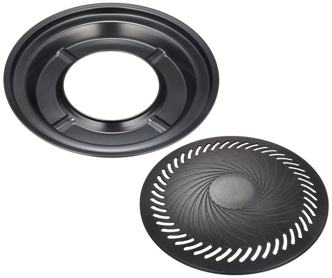 Iwatani CB-P-Y3, superficie de aluminio fundido, distribución de calor uniforme para cocinar.