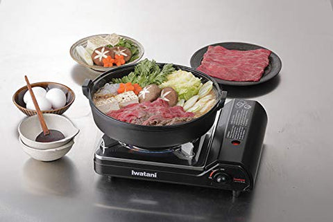 Iwatani VA-30 uso interior y exterior, ideal para camping.