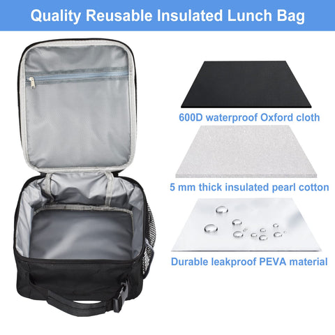 IWTTWY bolsa de almuerzo gran capacidad ideal para meriendas y almuerzos