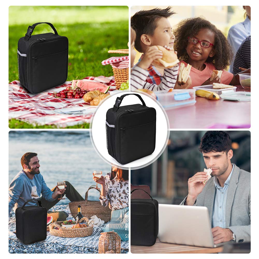 IWTTWY bolsa de almuerzo ideal para escuela y oficina
