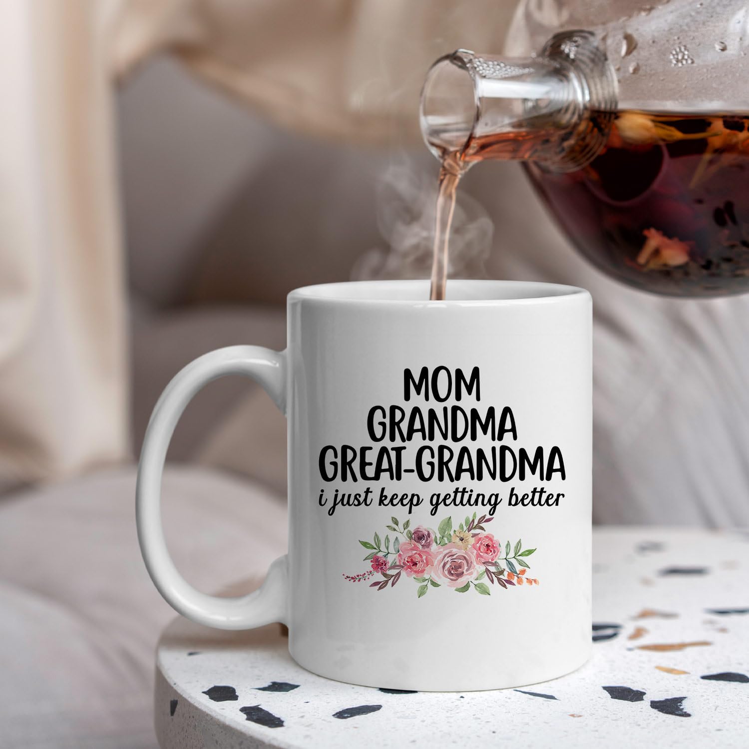 Taza IWXYI gran abuela, regalo perfecto para Dia de la Madre y ocasiones especiales.