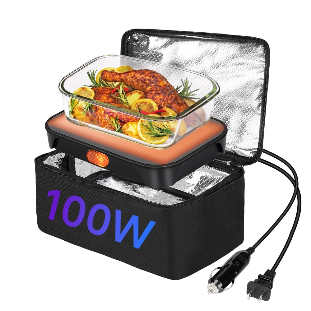 IXIIE caja de comidas portatil 100W, Calentamiento rápido para tus platillos.