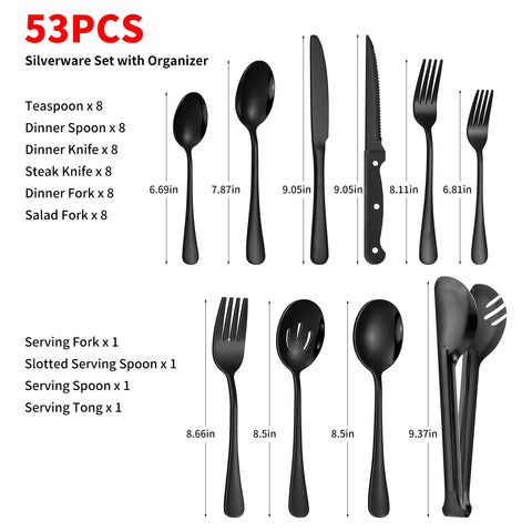 Izurok utensilios de servicio en acero inoxidable para buffets y reuniones