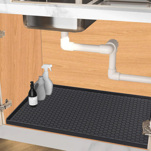 Jacooxi mat bajo-lavabo cocina: protege el mueble y organiza el espacio.