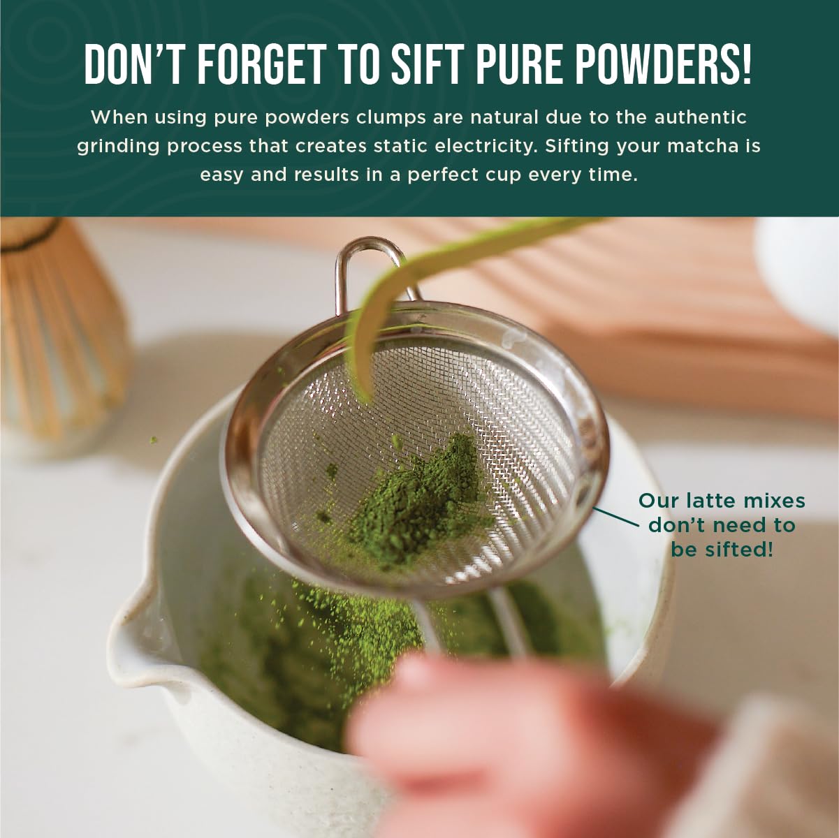 Jade Leaf Matcha kit de repuesto para ritual diario de té