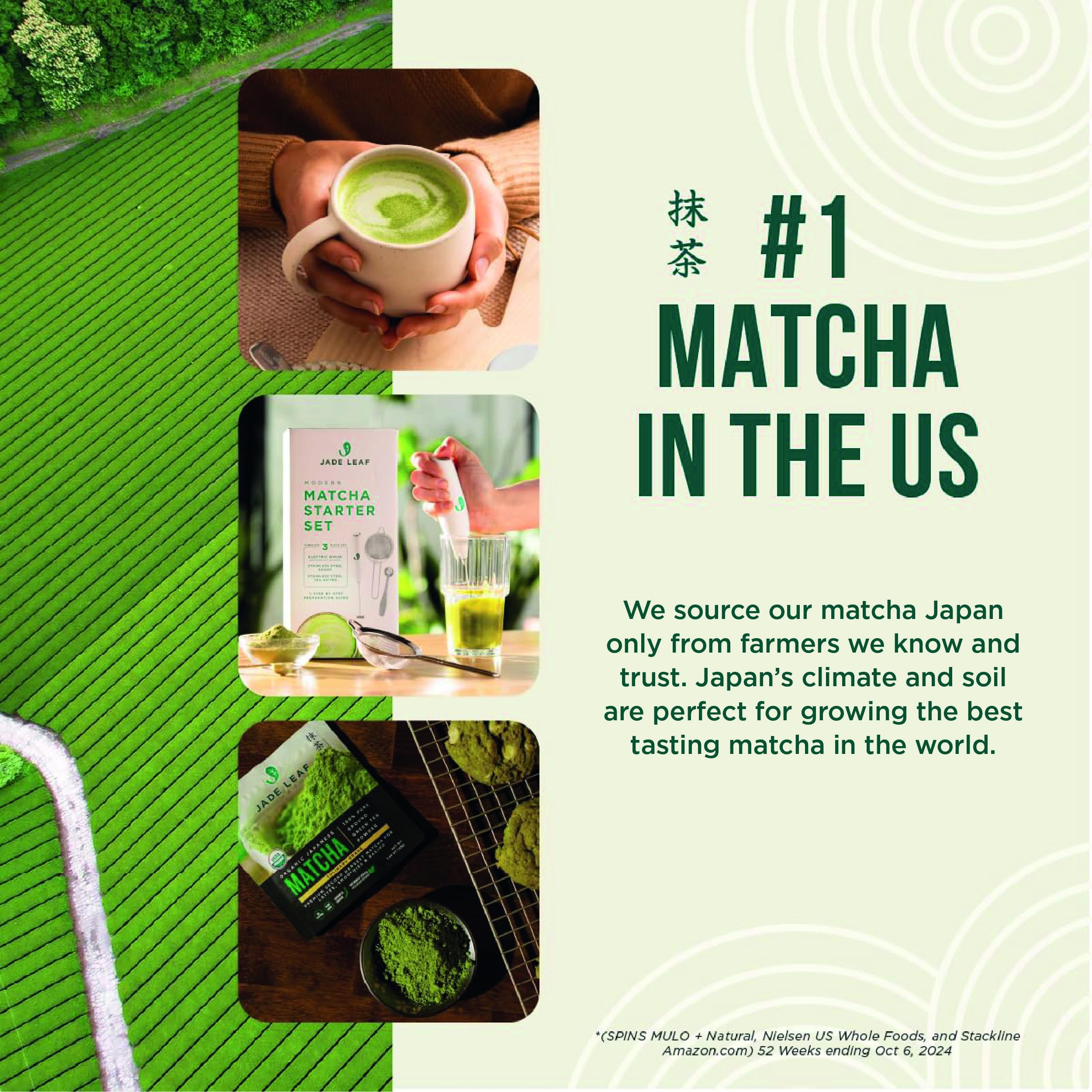 Jade Leaf Matcha regalo minimalista para amantes del matcha