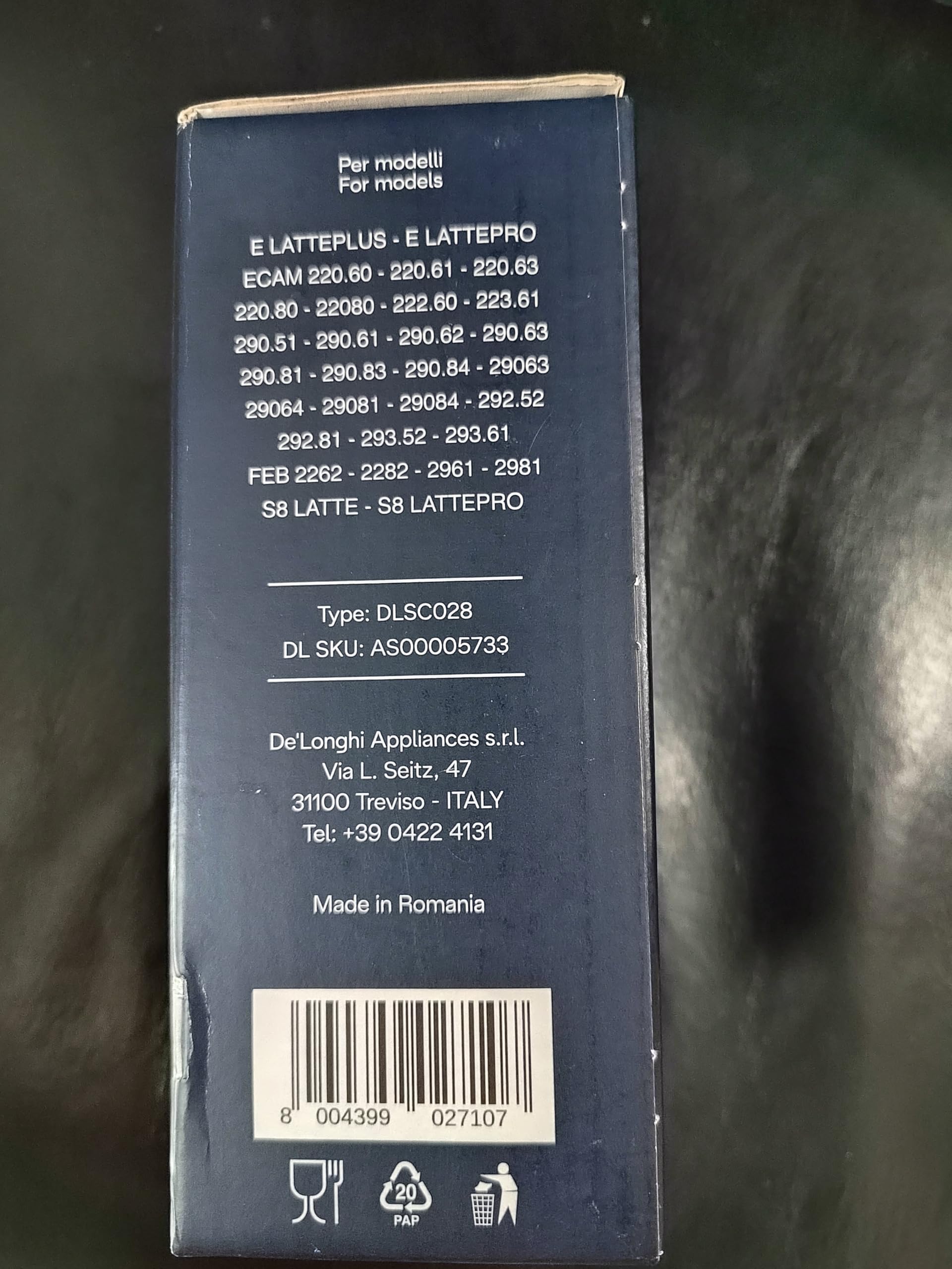Tubo de alimentación Jaetheria para leche, mejora la transferencia entre jarra y máquina.