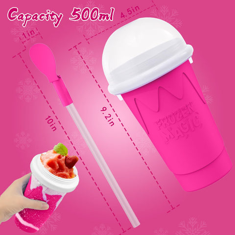 Jairuty Slushie con doble capa y diseño portátil