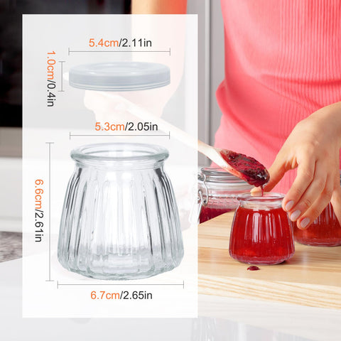 Frascos Jaisie.W para alimentos permiten conservar especias o postres con estilo