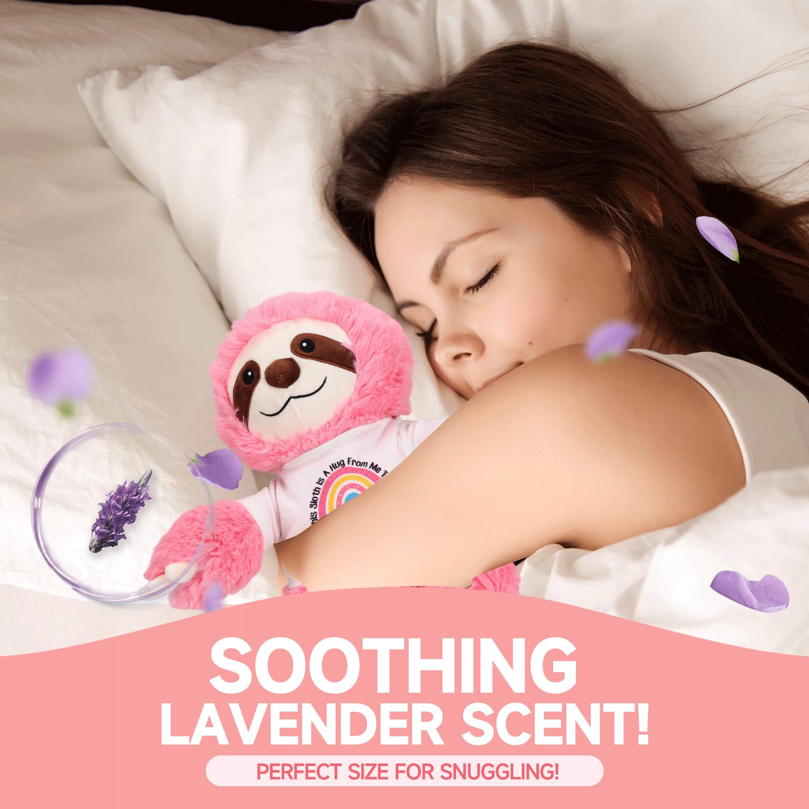 JAJOAGIA perezoso con manta cálida, perfecto para relajación nocturna.