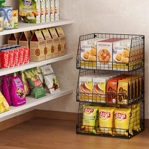 Jakyitvi cestas para frutas y verduras que facilitan la toma y visualización.