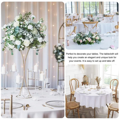 Costuras limpias y dobladillos reforzados realzan la decoración de bodas.