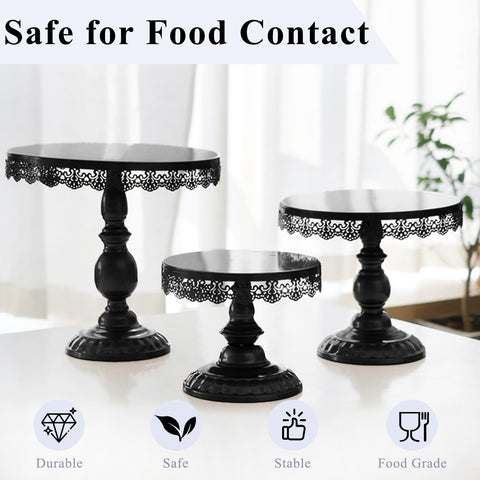 JALANCY soportes de tarta de varios tamaños con base para combinaciones.