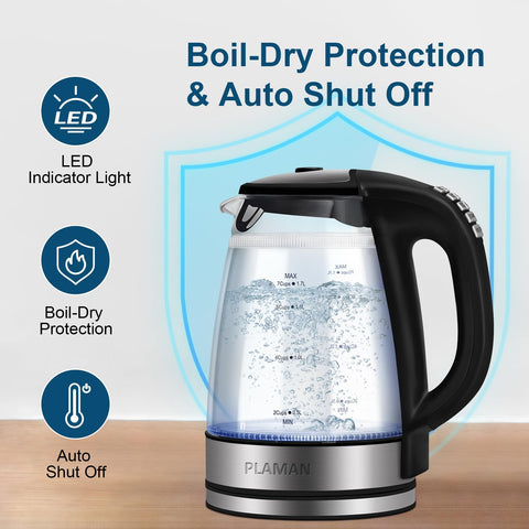JaneHome hervidor, control de temperatura preciso para té y café en casa.