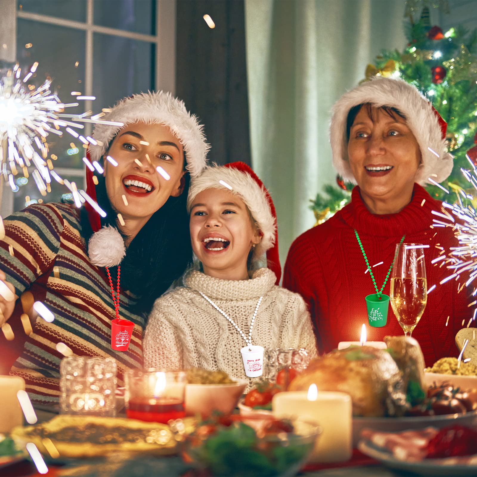 Janmercy regalo navidad para amigos, regalo festivo y original.