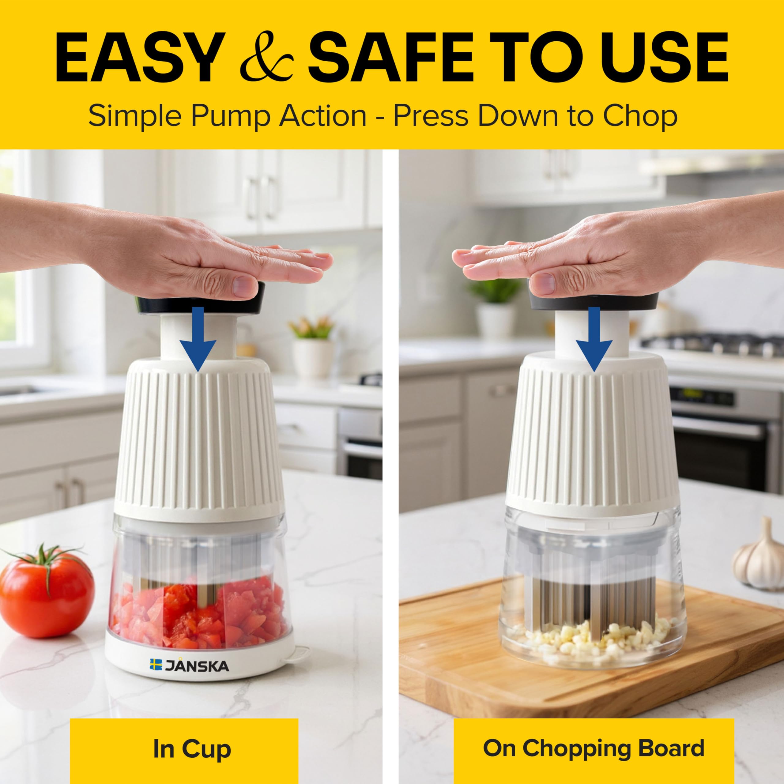 JANSKA Ultrachop tamaño compacto para cajón de cocina