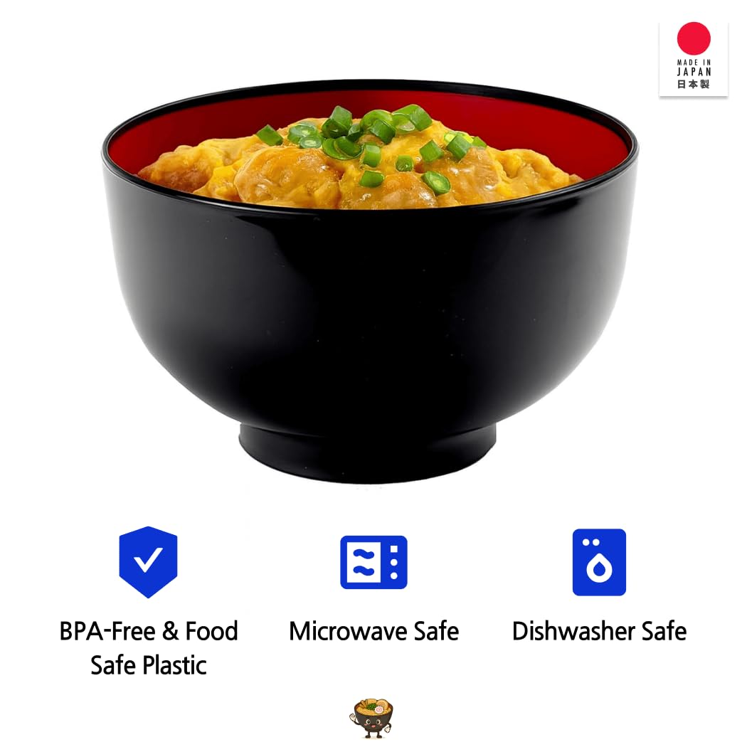 JapanBargain cuenco ramen elegante para udon y pho, uso versátil