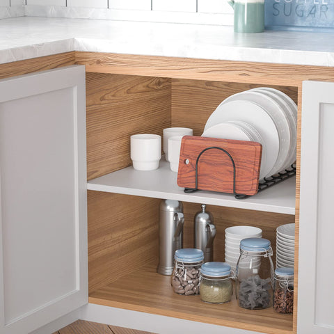 JAQ 8 divisiones para organizar tapas, sartenes y tablas de cortar.