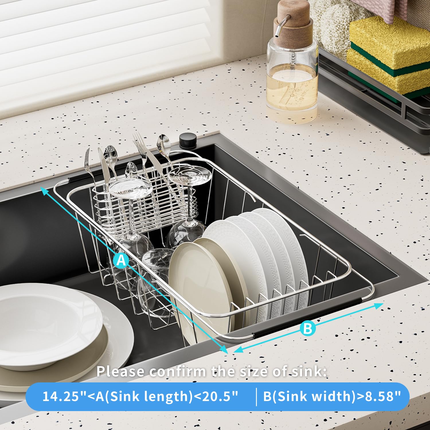 JAQ diseño compacto optimiza la encimera