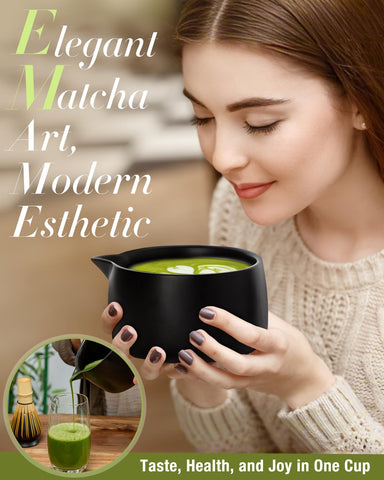 Caja regalo elegante Jardin Tesoro lista para sorprender a amantes del matcha