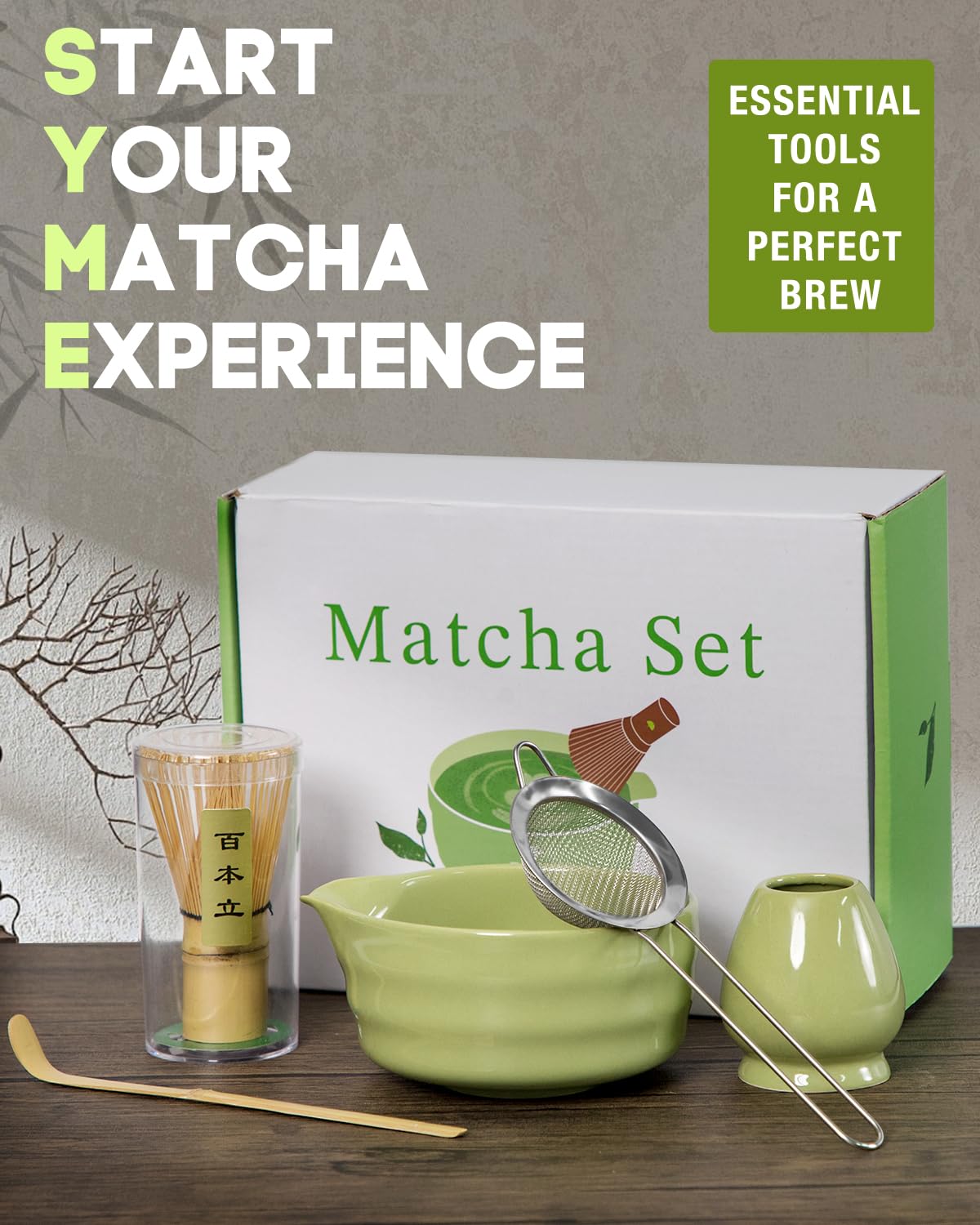 Jardin Tesoro criba acero inoxidable para tamizar matcha fino