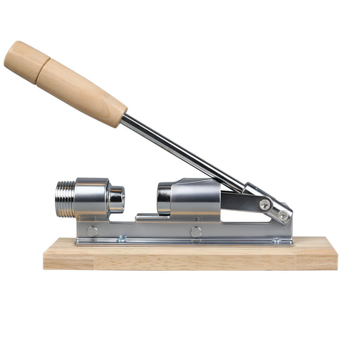 JARGUUO rompenueces de metal con base de madera para uso hogareño estable
