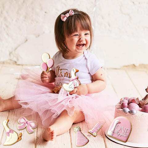 JarThenaAMCS cortador ganso-bebe-figuras, versátil para galletas y decoraciones
