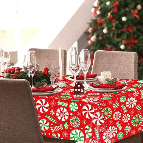 Mantel rectangular JarThenaAMCS 54x108 pulgadas cubre mesa grande.
