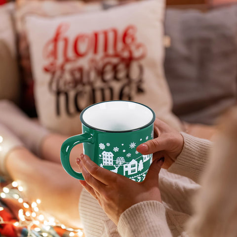 JarThenaAMCS tazas-navidad-cuidado-evitar-lavavajillas, fácil mantenimiento.