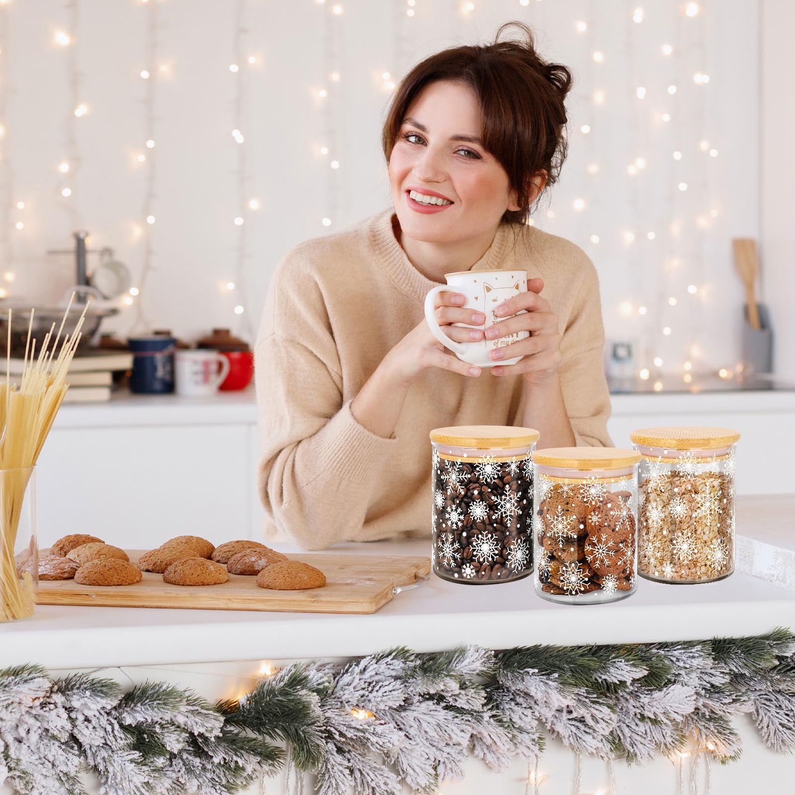 JarThenaAMCS uso versátil para café, té y frutos secos