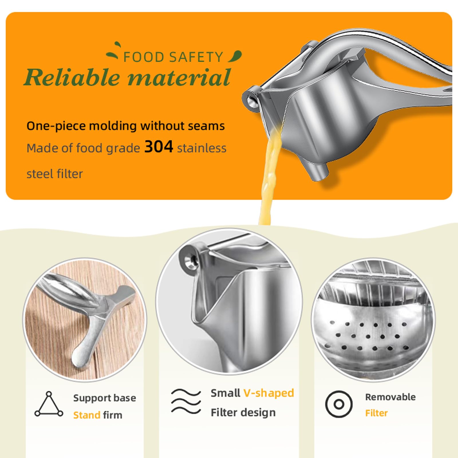 Jasiss cuerpo de aluminio resistente para uso diario