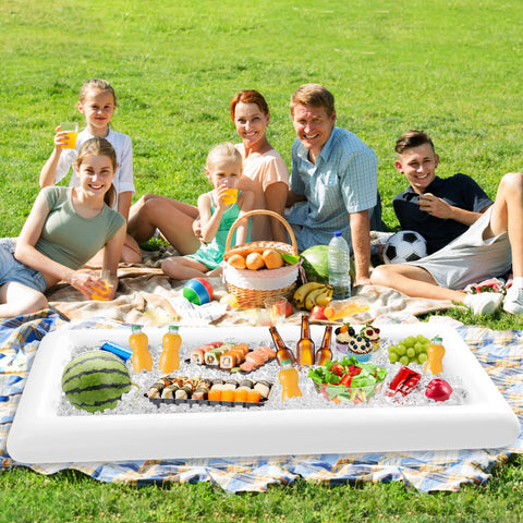 Jasonwell bandejas-de-ensaladas-inflables para servir al aire libre.