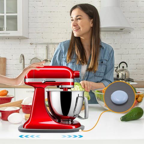 JAYOBGO acabado negro en bambú para KitchenAid, alto rendimiento y estilo.