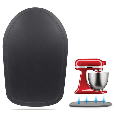 JAYOBGO mat deslizable en bambú para Mezclador KitchenAid, facilita moverlo sin esfuerzo.