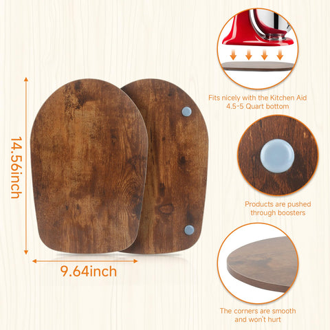 JAYOBGO superficie madera duradera, resistente al agua y aceite para uso diario.