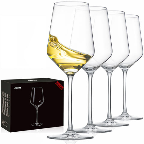 Copa JBHO conjunto de 4 copas de vino, ideal para uso diario y cenas.