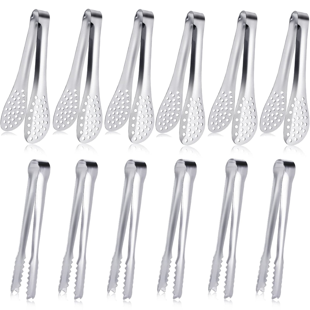 Pinzas mini JCREN para aperitivos, ideales para buffets y fiestas.