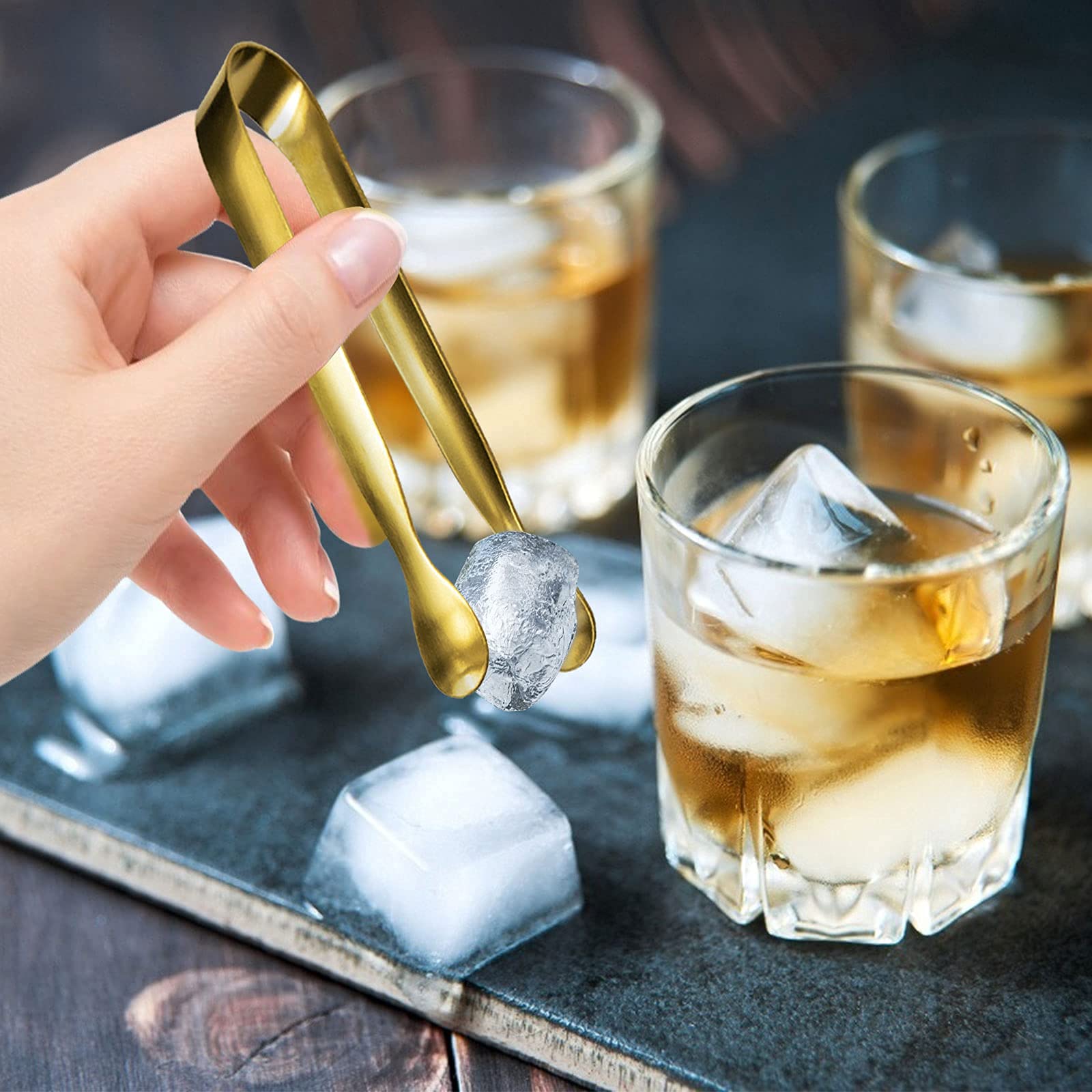 Pinzas ligeras con agarre cómodo para porciones pequeñas de JCREN.