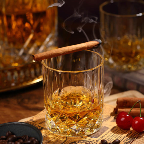 JDGOME copas de cristal versátiles para whisky y otros licores.