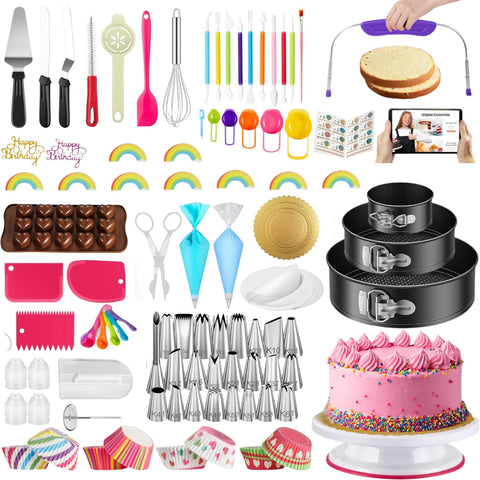 Kit jdilovemart 700pcs para decoracion torta inicia decoraciones detalladas
