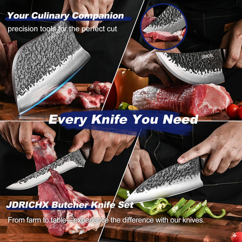 Cuchillo JDRICHX deshuesador-7-pulgadas para deshuesar con precisión