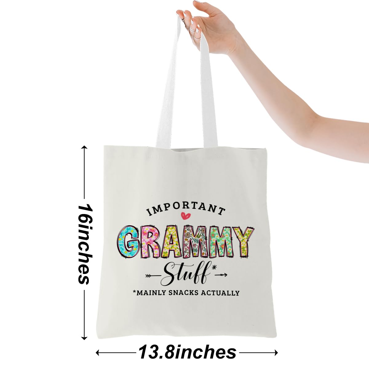 jealance bolsa tote para abuela en mercados y lectura.