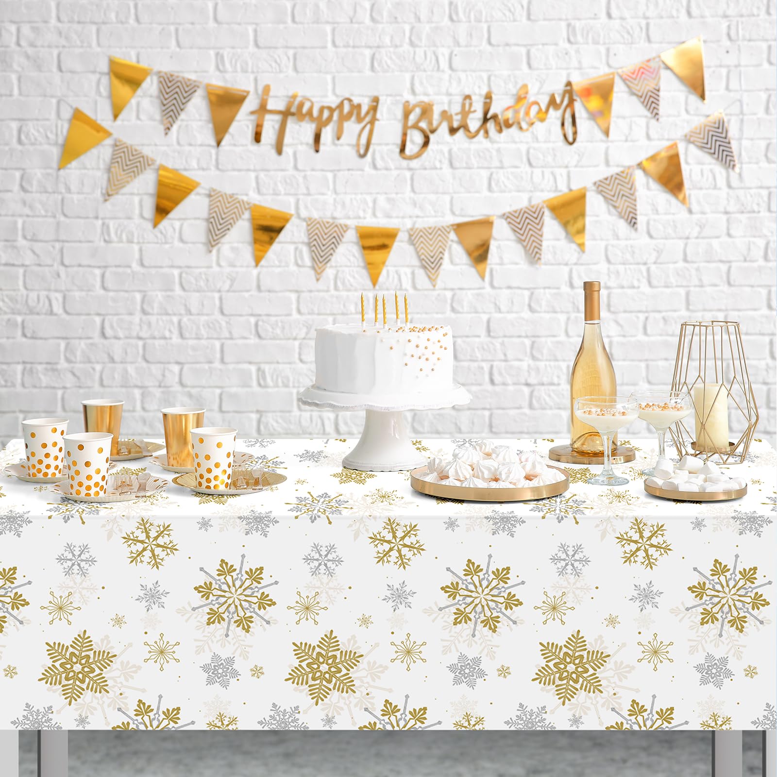 Mantel desechable de Jectivs, limpieza postfiesta más rápida.