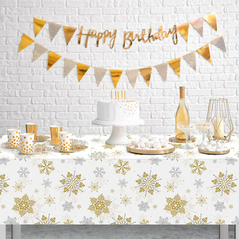 Mantel desechable de Jectivs, limpieza postfiesta más rápida.