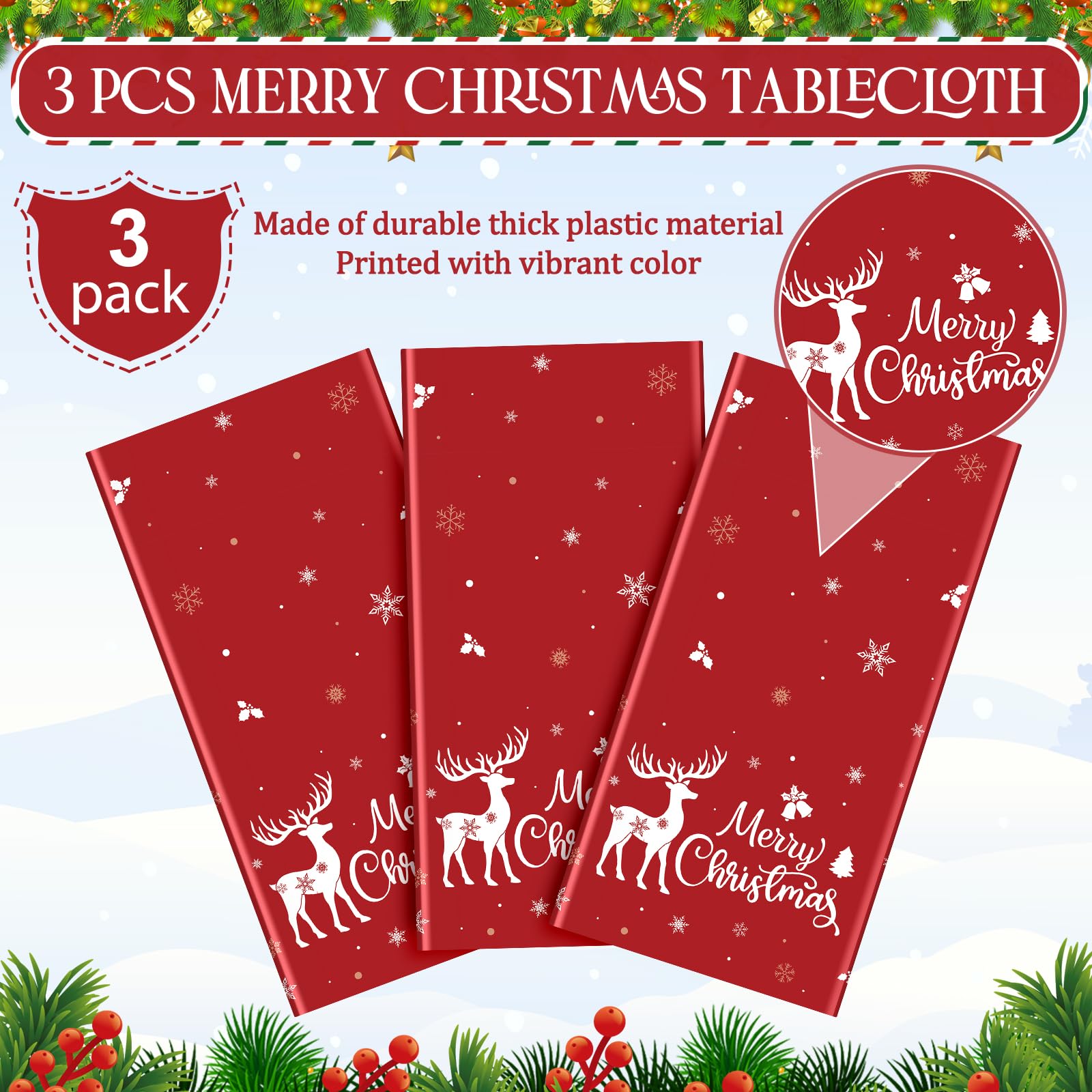 Mantel desechable de Jectivs para fiestas temáticas